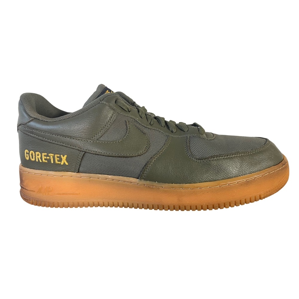 Nike Air Force 1 Low Gore-Tex Medium Olive Gum Mens 11.5 CK2630-200